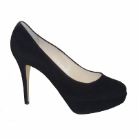 Hogl - Elegant Court Shoes In Black Suede - SAVE 45.00 - NOW 85.00